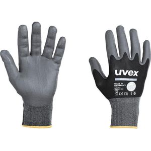 uvex phynomische XG-werkhandschoenen, EN 388 4 1 2 1 X, polyamide/elastaan, zwart, maat 10, 10 paar