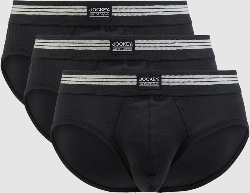 Slip mit Label-Detail im 3er-Pack