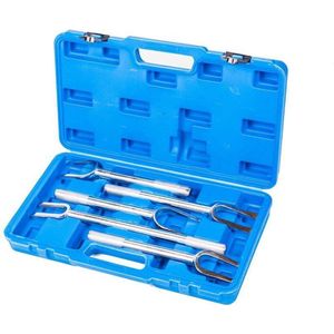 BGS Stuurkogeltrekkerset - 5-delig - Vork model - Blauw