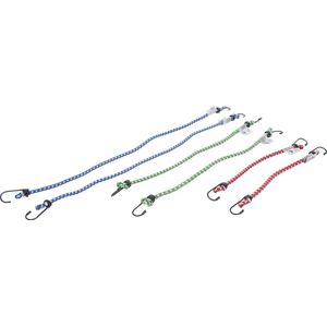 BGS 85516 - Jeu de tendeurs de bagages | 300 / 450 / 600 mm | 6 pièces