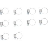 BGS Slangklem roestvrij 16 x 25 mm 10 delig