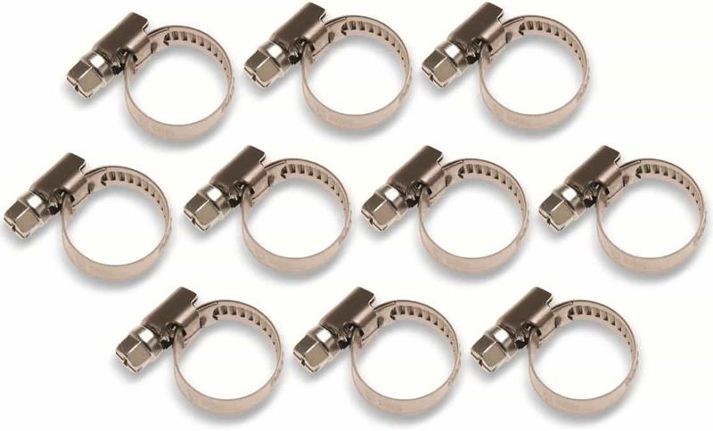 BGS Slangklem roestvrij 16 x 25 mm 10 delig