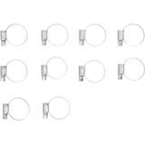 BGS Slangklem roestvrij 20 x 32 mm 10 delig