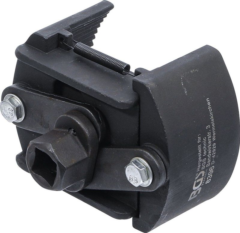 BGS - Universele oliefilter sleutel - metaal - uitschuifbaar - doorsnede 80 tot 98mm oliefilters 1/2 - BGS8396