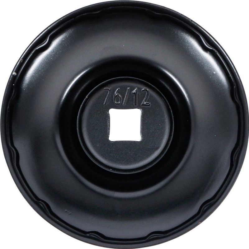 BGS - 1039-76-12 - Oliefiltersleutel - Zwart - Twaalfkant - Ø 76 mm