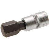 BGS Bit-Einsatz Antrieb Innenvierkant 6,3 mm (1/4") Innensechskant 3/8" - 2748