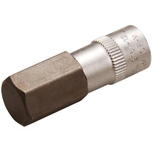 BGS - Dopsleutel - Verchroomd - Binnenzeskant 12 mm - Lengte 38 mm