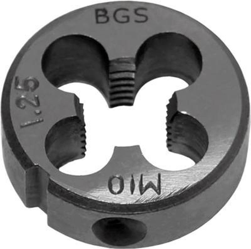 BGS - 1900-M10X1.25-S - Draadsnijplaat - M10 x 1,25 x 25 mm
