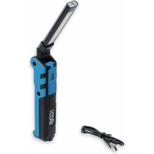Professionele werklamp | accu kniklamp |POWER COB LED | magneet voet |  BGS technic