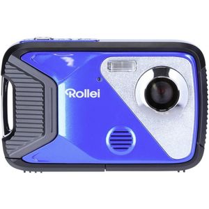 Rollei Sportsline 60 Plus waterdichte digitale camera met 21 MP & Full HD camcorder sportcamera met groot scherm, 21 patroonprogramma's, robuuste hoes en eenvoudige menunavigatie, perfect