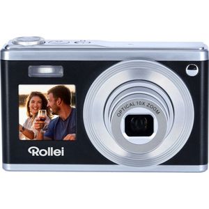 Rollei Compactline 10 x – 60 MP – 10x optische zoom; selfie-display; ontdek perfectie in elk beeld dankzij elektronische stabilisatie
