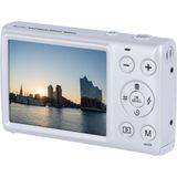 Rollei - Compactline Mini - Digitale Camera - Wit - 18x Zoom - 4K Video