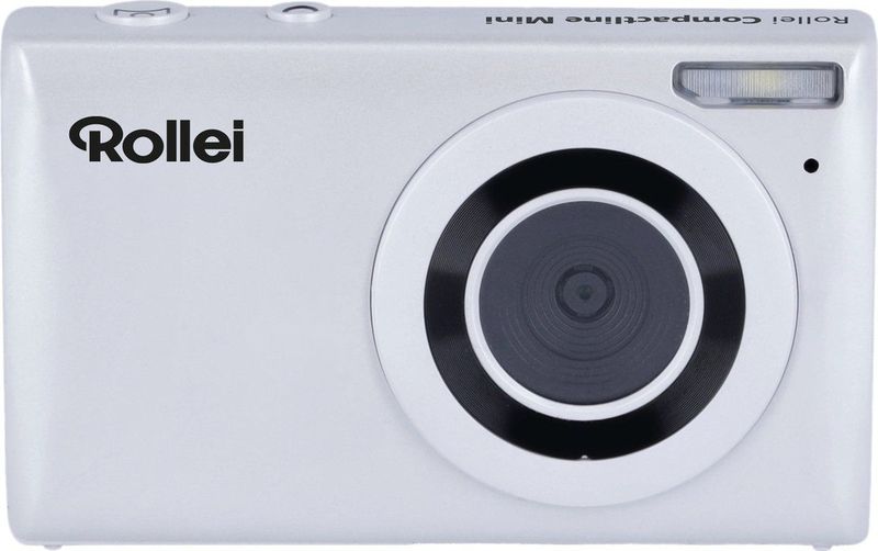 Rollei - Compactline Mini - Digitale Camera - Wit - 18x Zoom - 4K Video