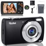 Rollei - Powerflex Compact - Digitale Camera - Zwart - 64 Megapixels