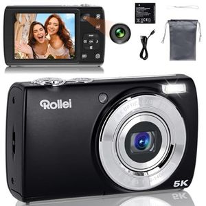 Rollei - Powerflex Compact - Digitale Camera - Zwart - 64 Megapixels