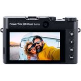 Rollei - Powerflex X8 - Digitale Camera - Zwart - Dual Lens - 64MP