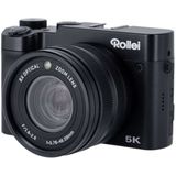 Rollei - Powerflex X8 - Digitale Camera - Zwart - Dual Lens - 64MP
