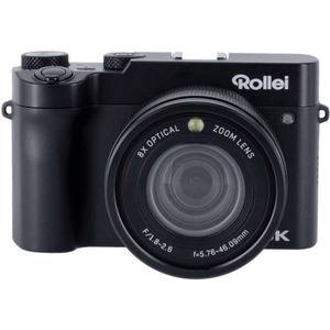Rollei - Powerflex X8 - Digitale Camera - Zwart - Dual Lens - 64MP