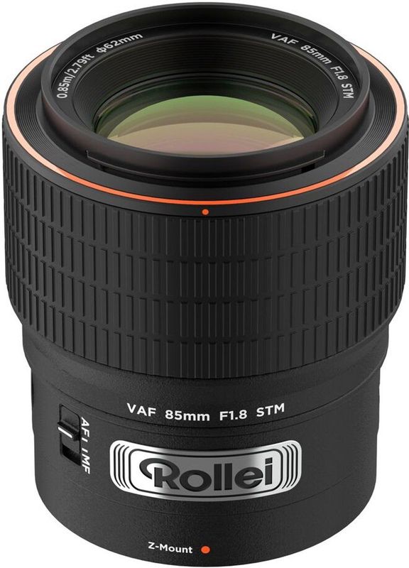Rollei - AF 85 mm F/1.8 - Objectief - Full Frame - Voor Nikon Z - Autofocus STM