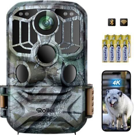 Rollei - Wildcamera 4k - Compactcamera - Camouflage - 46 Megapixel