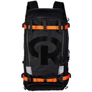 Rollei Fotoliner Ocean Adventure Rugzak, inhoud 32 liter, ideaal voor reizen en outdoor, waterdicht, milieuvriendelijk dankzij het materiaal van 53 gerecyclede plastic flessen, zwart, Ultragroß,