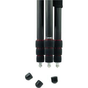 Rollei C5i Carbon Tripod 1/4 inch Werkhoogte: 11 - 156 cm Carbon Kogelkop, 3D-panhead