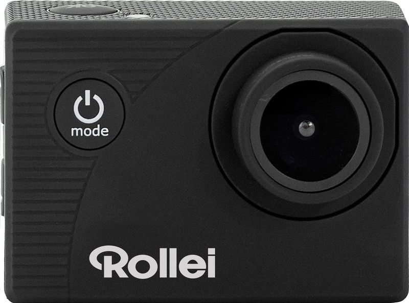 Rollei Actioncam 372 actiecamcorder met Full HD videoresolutie van 1080p/30 fps, groothoeklens, waterdicht tot 30 m, incl. onderwaterbeschermingsbehuizing, zwart