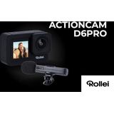 Rollei - Actioncam D6Pro - Action Cam - Zwart - Bluetooth