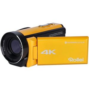 Rollei Movieline UHD5mWaterproof - 4K camcorder, 5m waterdicht, met 13 MP hoge resolutie voor outdoor-avonturen