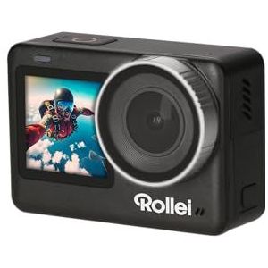 Rollei Action One Lite: jouw actie, perfectie! Leg 4K-video's, 20 MP foto's met 2 schermen, beeldstabilisatie en creatieve modi. Touchbediening en app voor