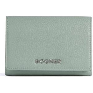 Bogner Andermatt Nena Portemonnee RFID-bescherming Leer 14 cm mint