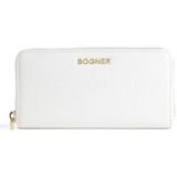Bogner Andermatt Ela Portemonnee RFID Leer 18,5 cm white