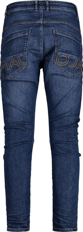 Maloja - DamphuM - Jeans - Blauw - 98% Katoen, 2% Elastaan