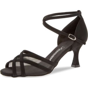 Dansschoenen Dames - Latin Ballroom Salsa Schoenen - Diamant 035-087-040 - Zwart - Maat 38