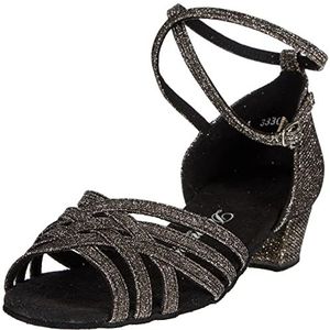 Diamant TANZSCHUHMANUFAKTUR Dames 008-035-510 dansschoen, bronzen glitter, 36 EU