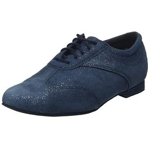 Diamant 183-005-537 dansschoenen voor dames, donkerblauw, glitter, 34 2/3 EU