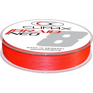 Climax IBraid NEO Fluo Red 135 m 8,5 kg 0,12 mm