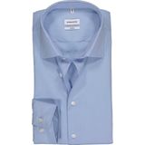 Seidensticker - Business Overhemd - Blauw - Strijkvrij - X-Slim Fit