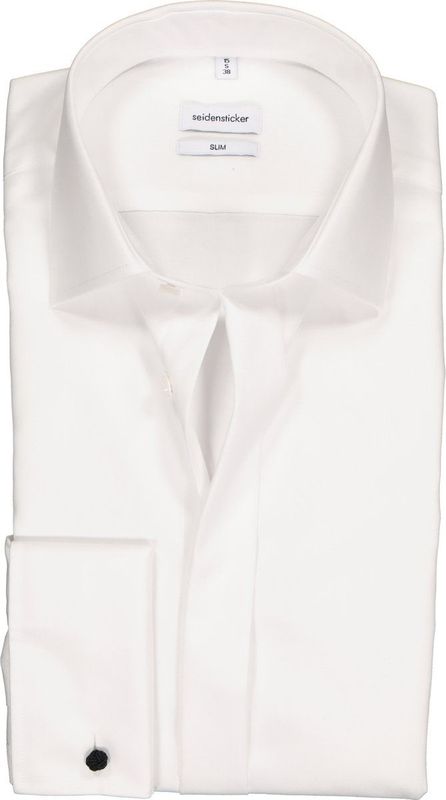 Seidensticker Slim Fit Overhemd Wit