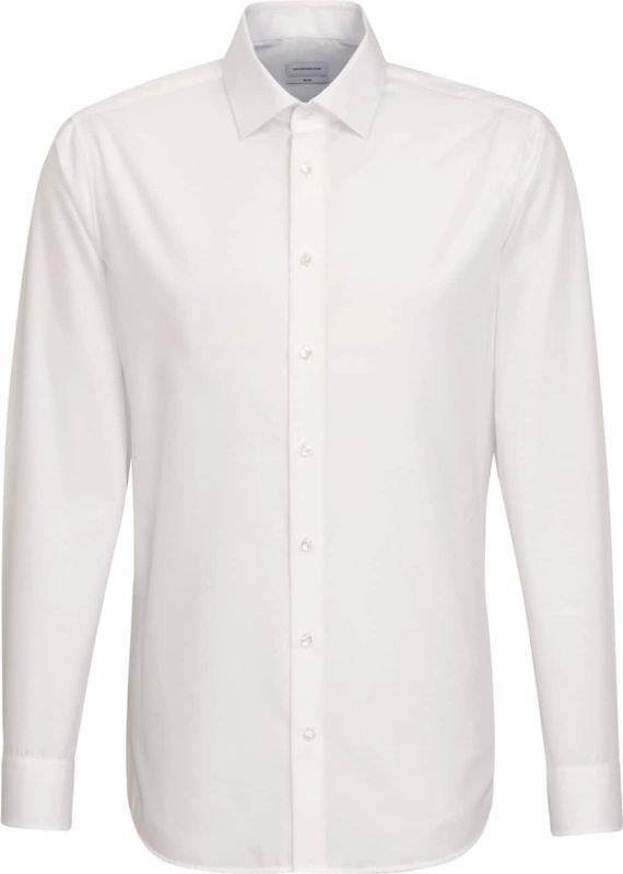 Seidensticker Slim Fit Overhemd Wit