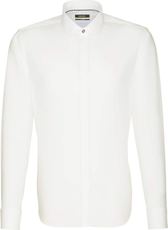 Seidensticker - Black Rose - T-shirt - Wit - 100% Katoen