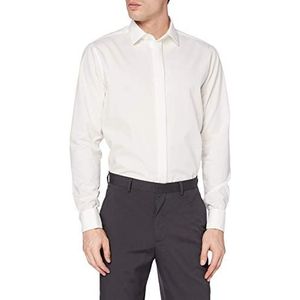 Seidensticker - Overhemd - Wit - 100% Katoen - Strijkvrij