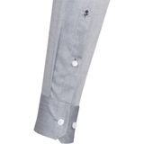 Seidensticker - Shaped Fit Overhemd - Grijs - 100% Strijkvrij Katoen