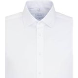 Seidensticker - Zakelijk Overhemd - Strijkvrij - Kent Kraag - Lange Mouwen - 100% Katoen - Wit