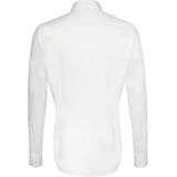 Seidensticker shaped fit overhemd, popeline, wit