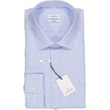 Seidensticker - Regular Fit - Overhemd - Lichtblauw - 100% Katoen, Strijkvrij