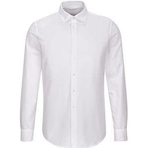 Seidensticker - Overhemd - Wit - Oxford - Extra Slim Fit