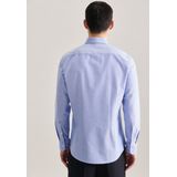 Seidensticker x-slim fit overhemd, Oxford, blauw