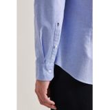 Seidensticker x-slim fit overhemd, Oxford, blauw