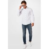 Seidensticker - Businessoverhemd - Wit - Slim 1/1 Kentkraag